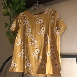 Yellow shirt
